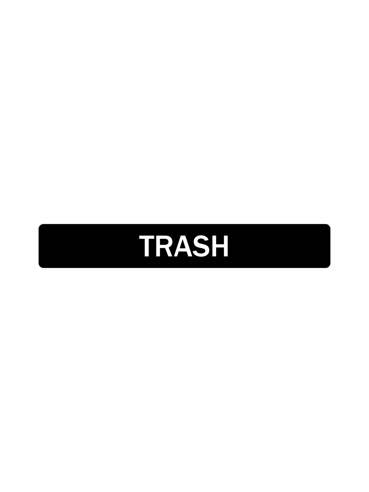 EVOLVE – Label – Trash – Full – Black-White