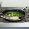 12 ½-inch Intrigue® stainless steel frying pan with Ceramiguard® II nonstick coating