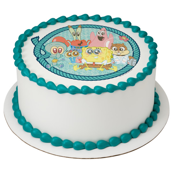 SpongeBob SquarePants Roped In PhotoCake® Edible Image®
