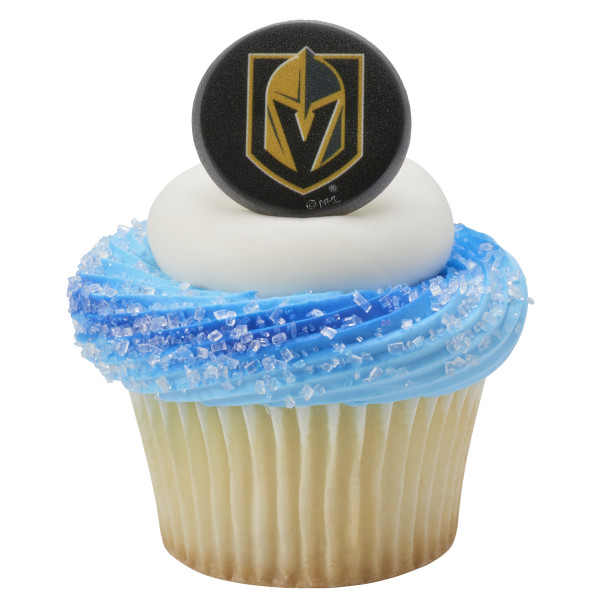 NHL® Team Puck Cupcake Rings
