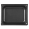 Half-size 2 ½-inch-deep Super Pan 3® stainless steel steam table pan with Steel Coat x3™ nonstick coating