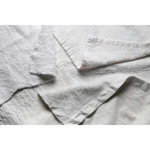 TWS, 12"x12", Cotton, White Cloth