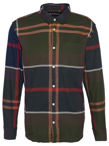 Camicia in tartan oversize a maniche lunghe Renford Camicia in tartan oversize a maniche lunghe Renford