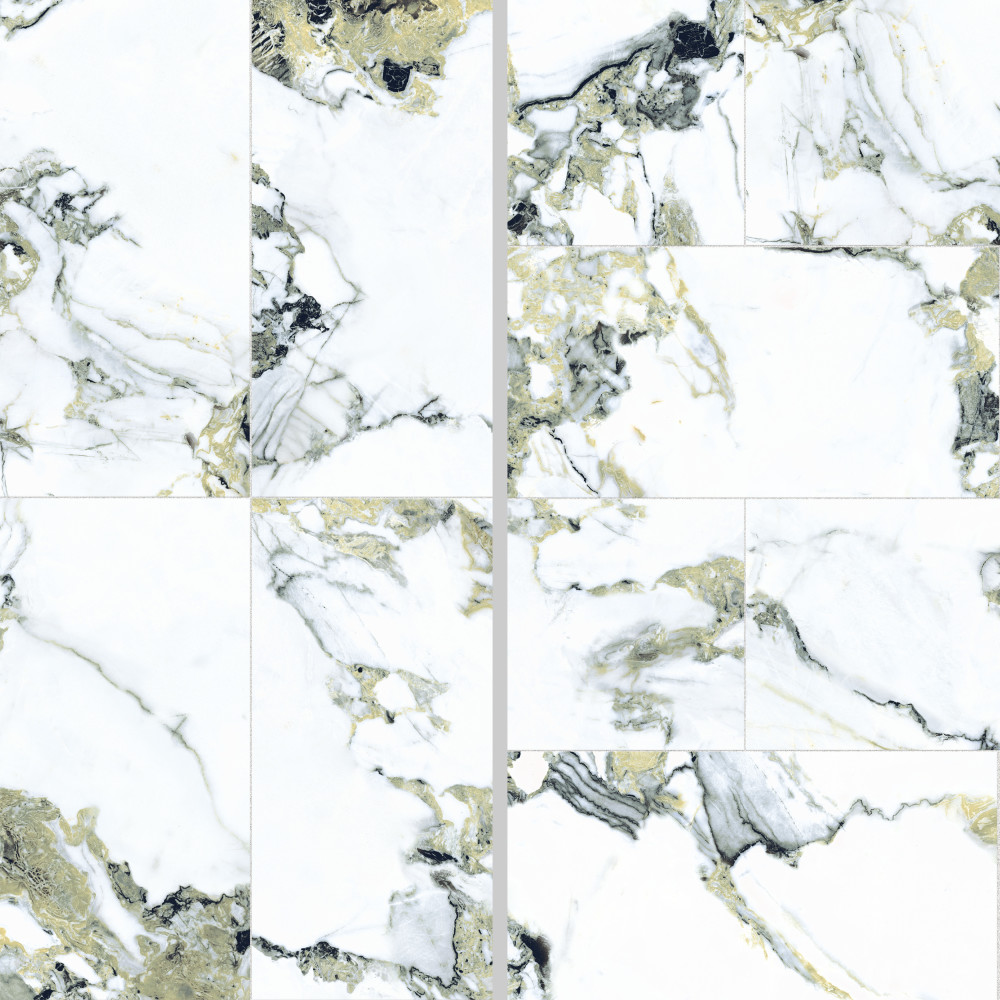 Touche Jade 23-1/2 in. x 47-1/8 in. Porcelain Floor and Wall Tile