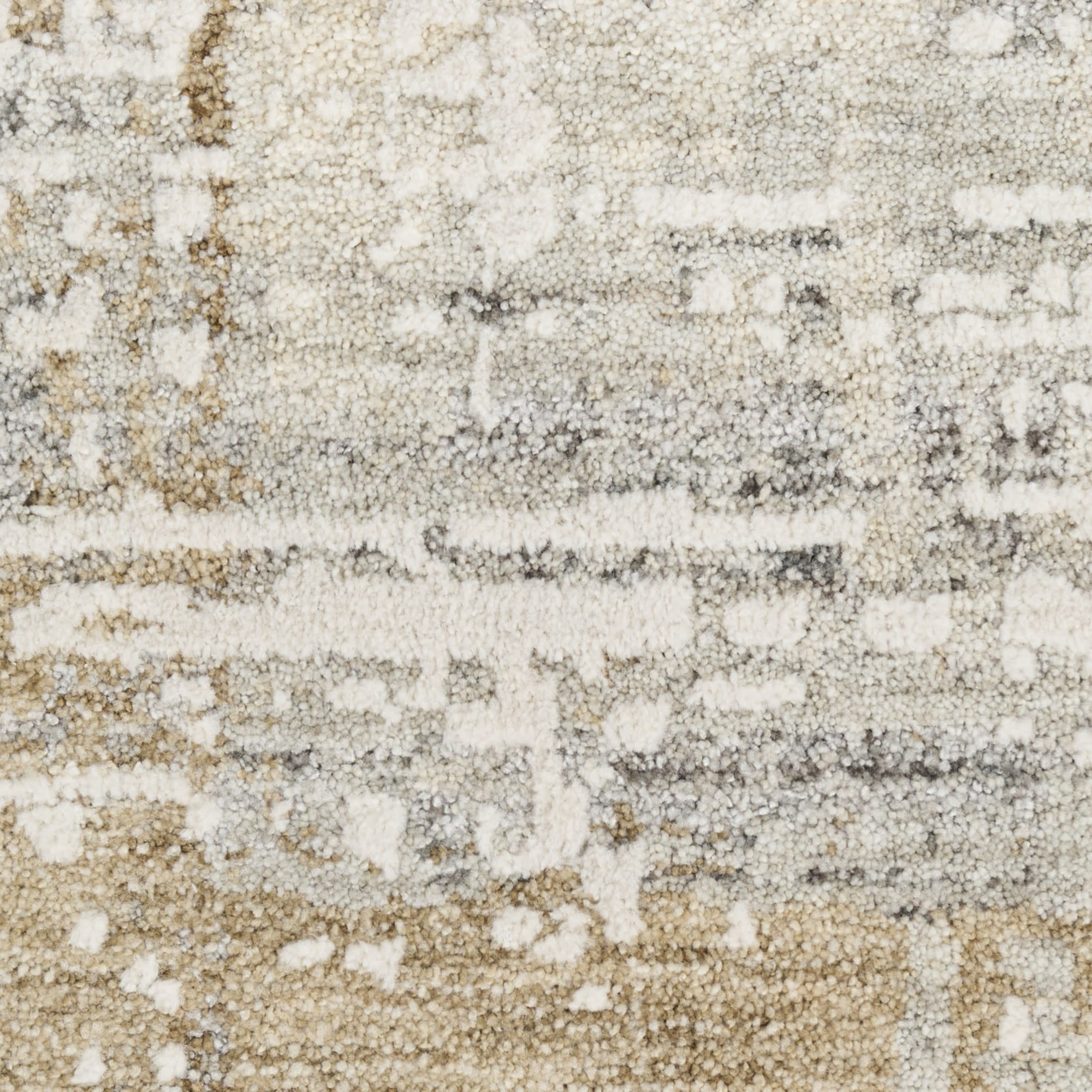 Calvin Klein CK078 Summit 7'10" x 10'2" Ivory Multicolor Modern Indoor Rug