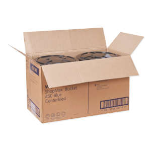 Tork, W22 Advanced ShopMax, Heavy Duty, 1 ply, 9.90"x13.10", Paper, Industrial Wipers, Blue