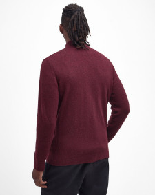 Essential Tisbury Half-Zip Jumper Ruby