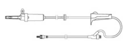 Amsino International Primary Administration Set With 1 Port