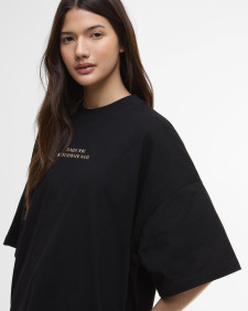 Kaia Oversized T-Shirt Black