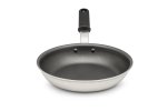 10-inch Wear-Ever® aluminum fry pan with SteelCoat x3™ nonstick coating and silicone handle