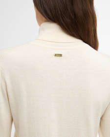 Maglione Corbridge a collo alto con risvolto Birch
