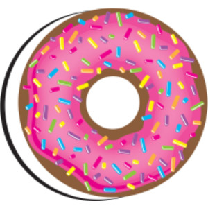 Magnetic Whiteboard Eraser, DonutFetti&reg;