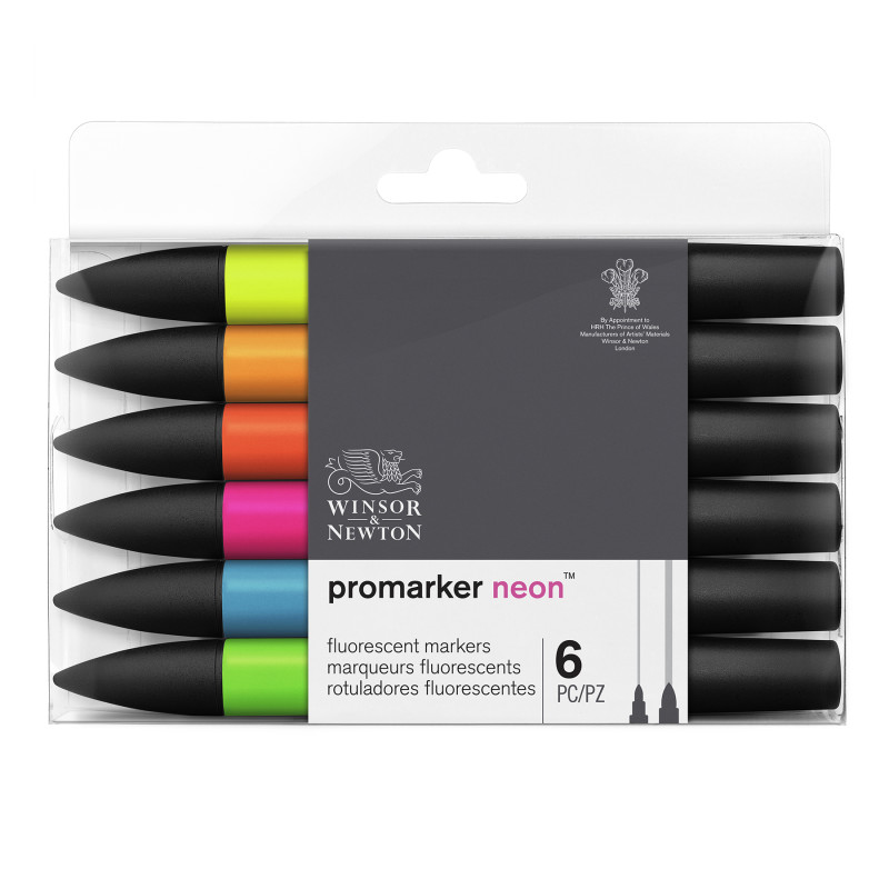 Promarker™, Neon Colors, Set of 6