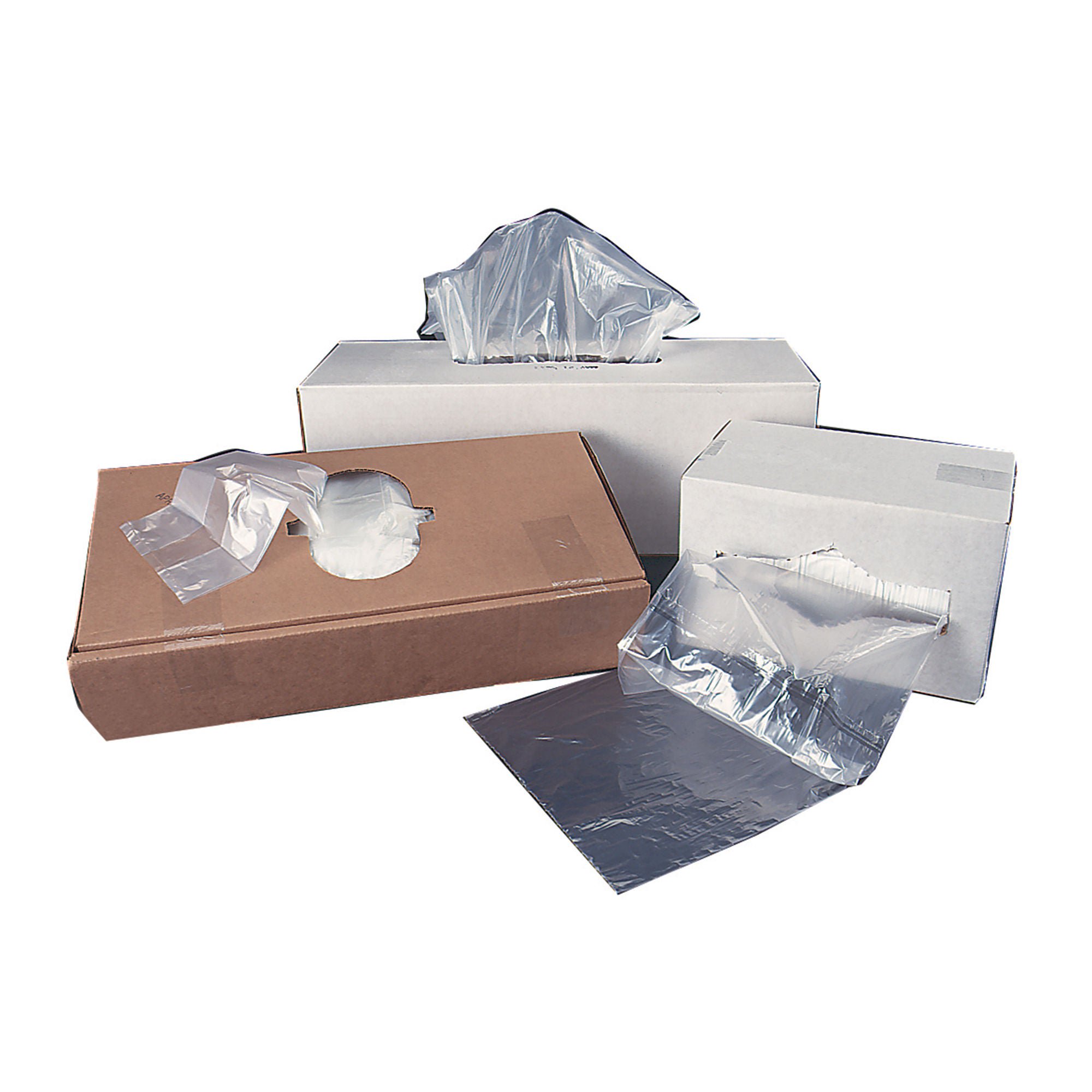 Colonial Bag Trash Bag, Clear, 60-gallon Capacity
