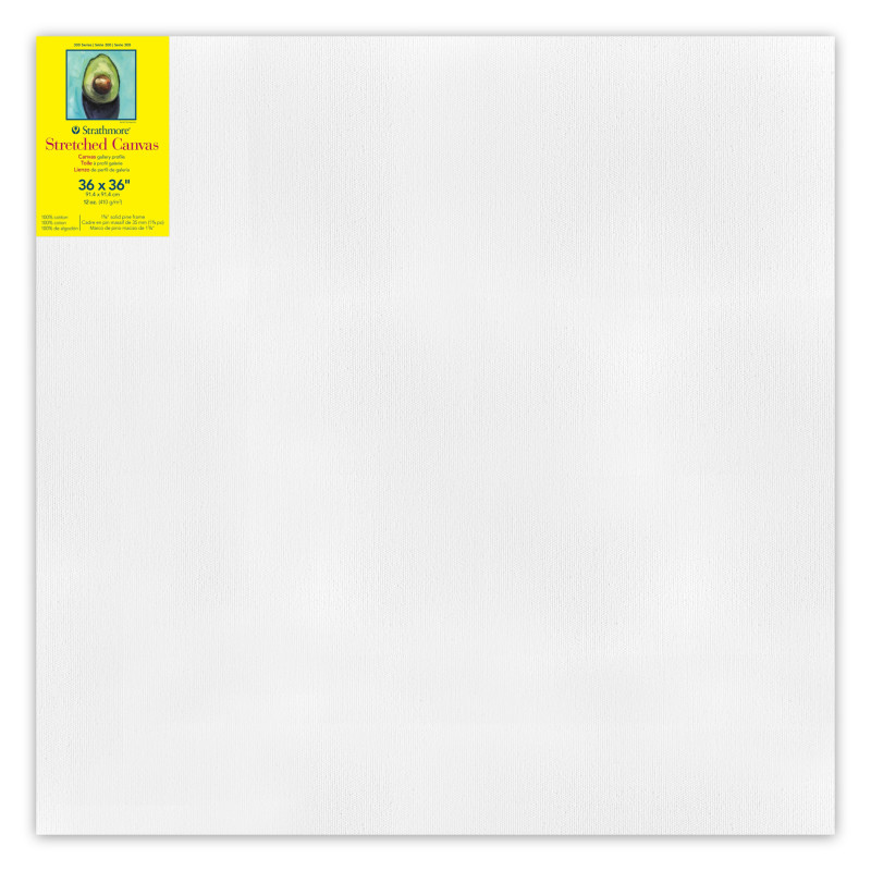 300 Series Gallery Stretched Canvas, 36x36 inch
