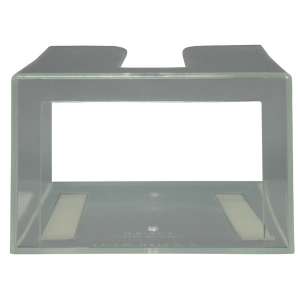 Impact, Safety Zone Pro-Guard, Plastic Holder for Disposable Glove Box, 1 Box, Clear Acrylic