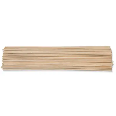 Creativity Street  Natural Wood Dowels, 36" Assortment,  Assorted Sizes, 111 Pieces