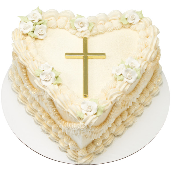 White  1" Rose - Red 3 Free SugarSoft® Premium Edible Decorations