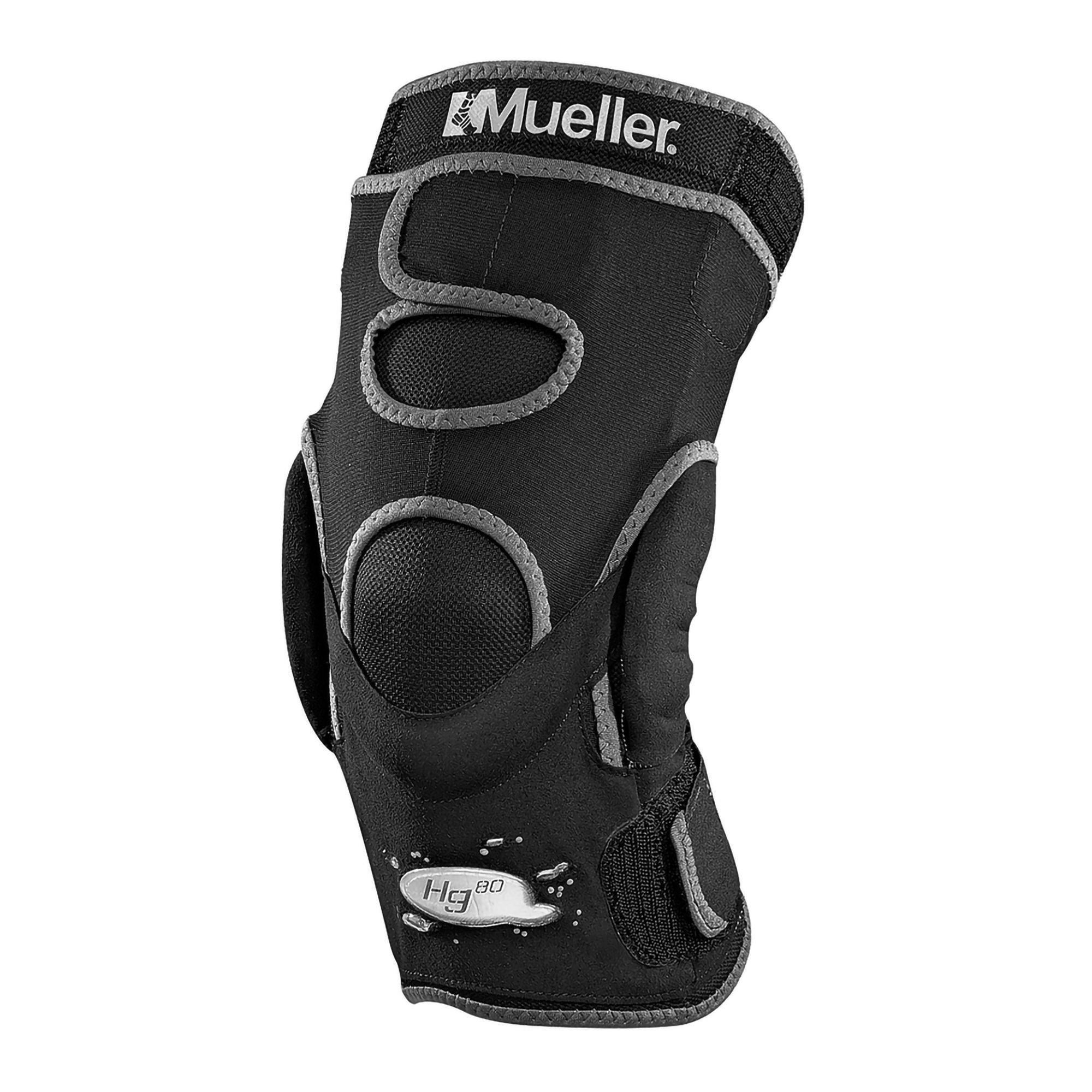 Mueller Sports Medicine KNEE BRACE, HINGED HG80 SFT PULL-ON BLK 2XLG