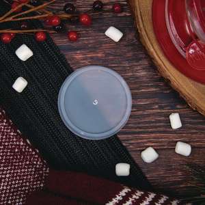 Dart, Plastic Lids, Fits 4 Oz Cups, Vented, Translucent