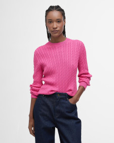 Hartland Crew Neck Jumper Rose Pink