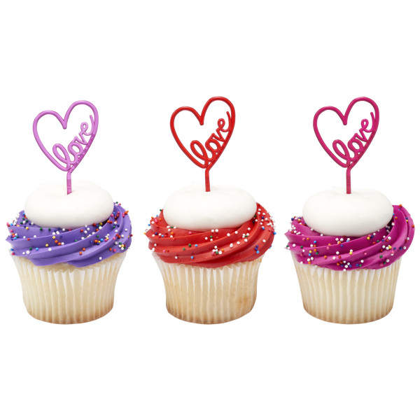 Neon Heart Assortment DecoPics®