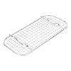 Third-size Super Pan V® stainless steel wire cooling grate