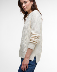 Burne Argyle Crew Neck Jumper 