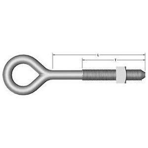 Bolts, 5/8 in Thread, 12 in L