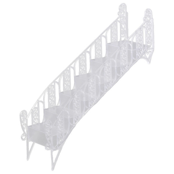 Frosted Crystal Stair Bridge Wedding Ornament