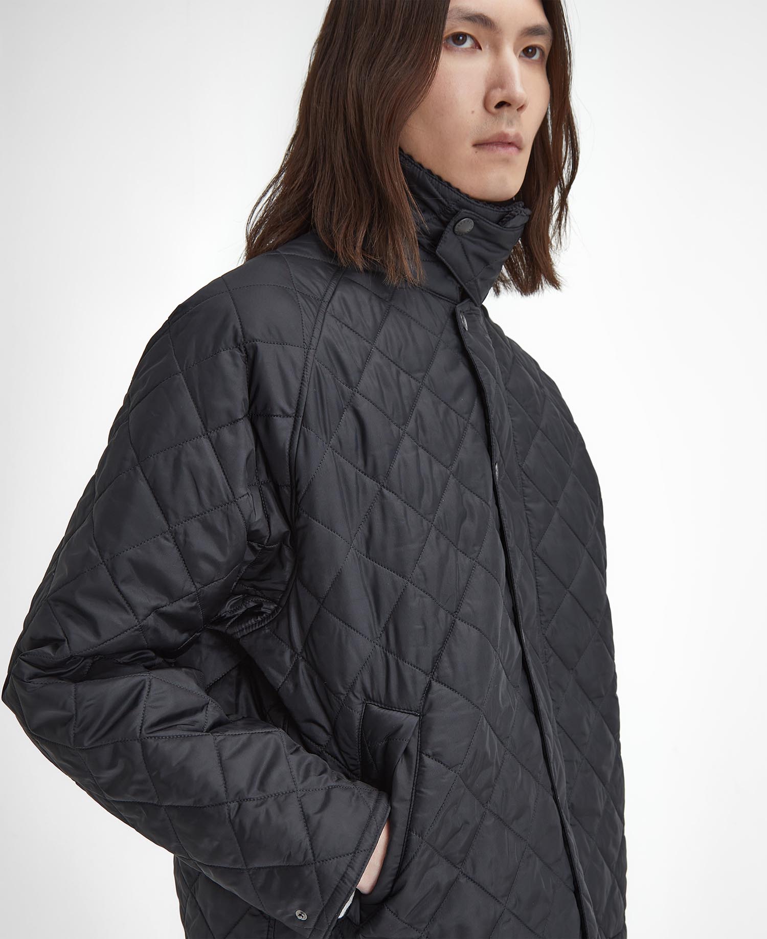 Oversized Transport Quilted Jacket image number 4