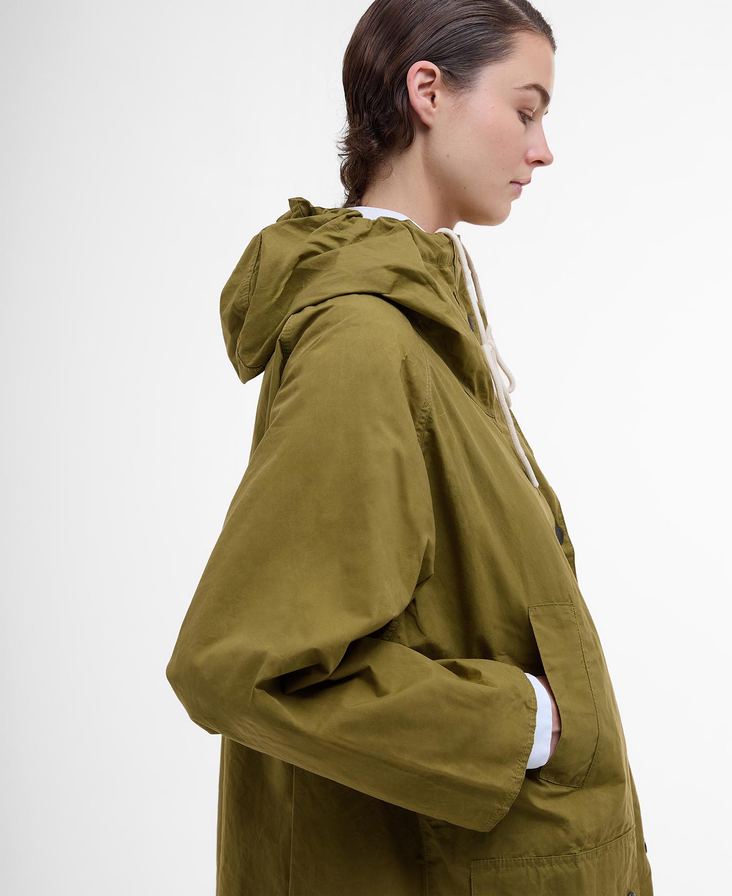 Barbour The Edit by Alexa Pattie Showerproof Parka image number 4