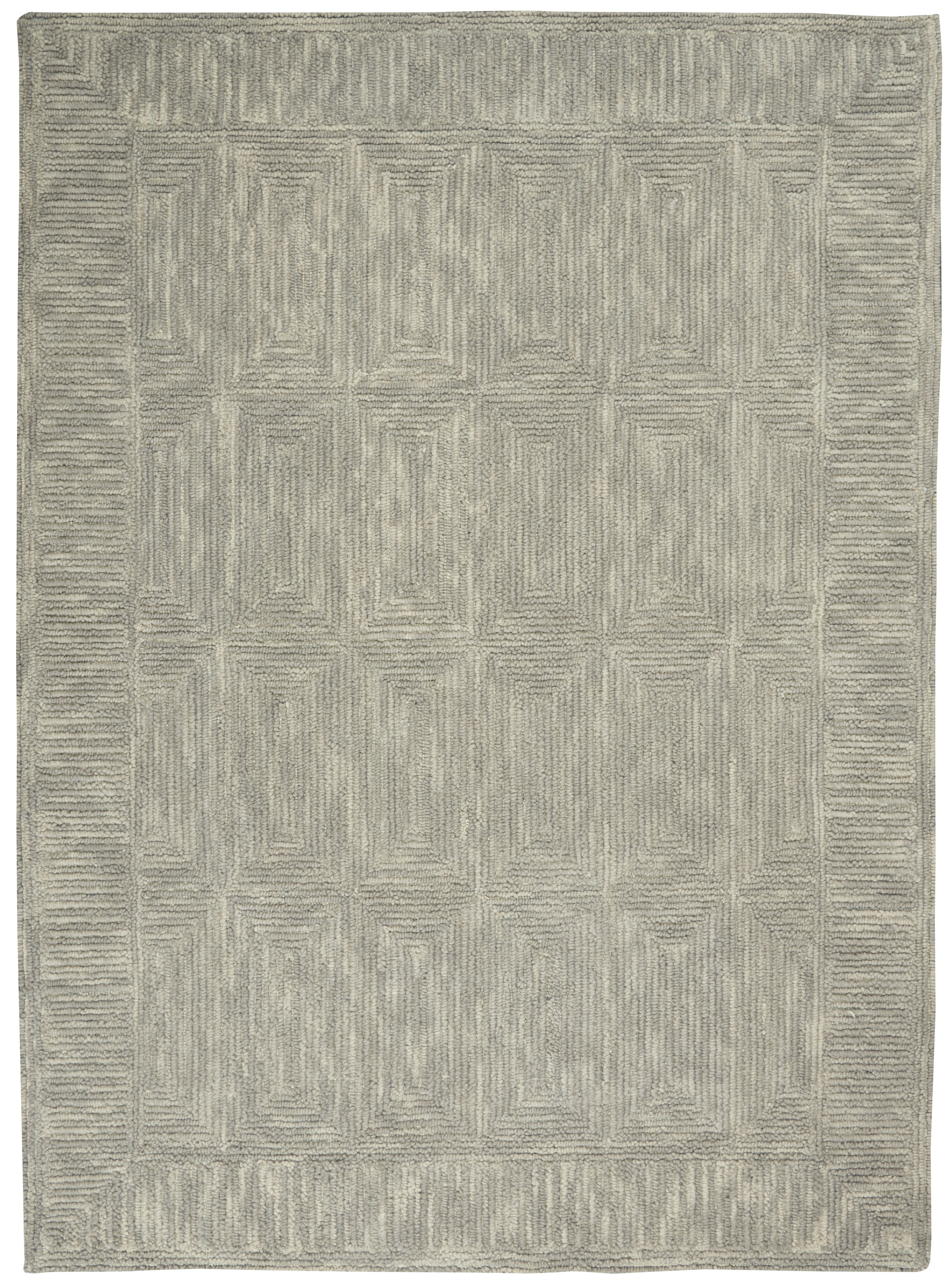 Nourison Colorado 3'9" x 5'9" Grey Modern Indoor Rug