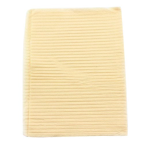 Econoback® Patient Towels, 2-Ply Tissue with Poly, 19" x 13", Beige - 500/Case