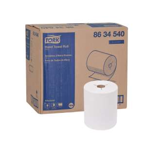 Tork, H86 Advanced, 450ft Roll Towel, 1 ply, White