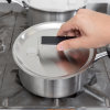 7-inch Tribute® stainless steel frying pan cover with dipped handle