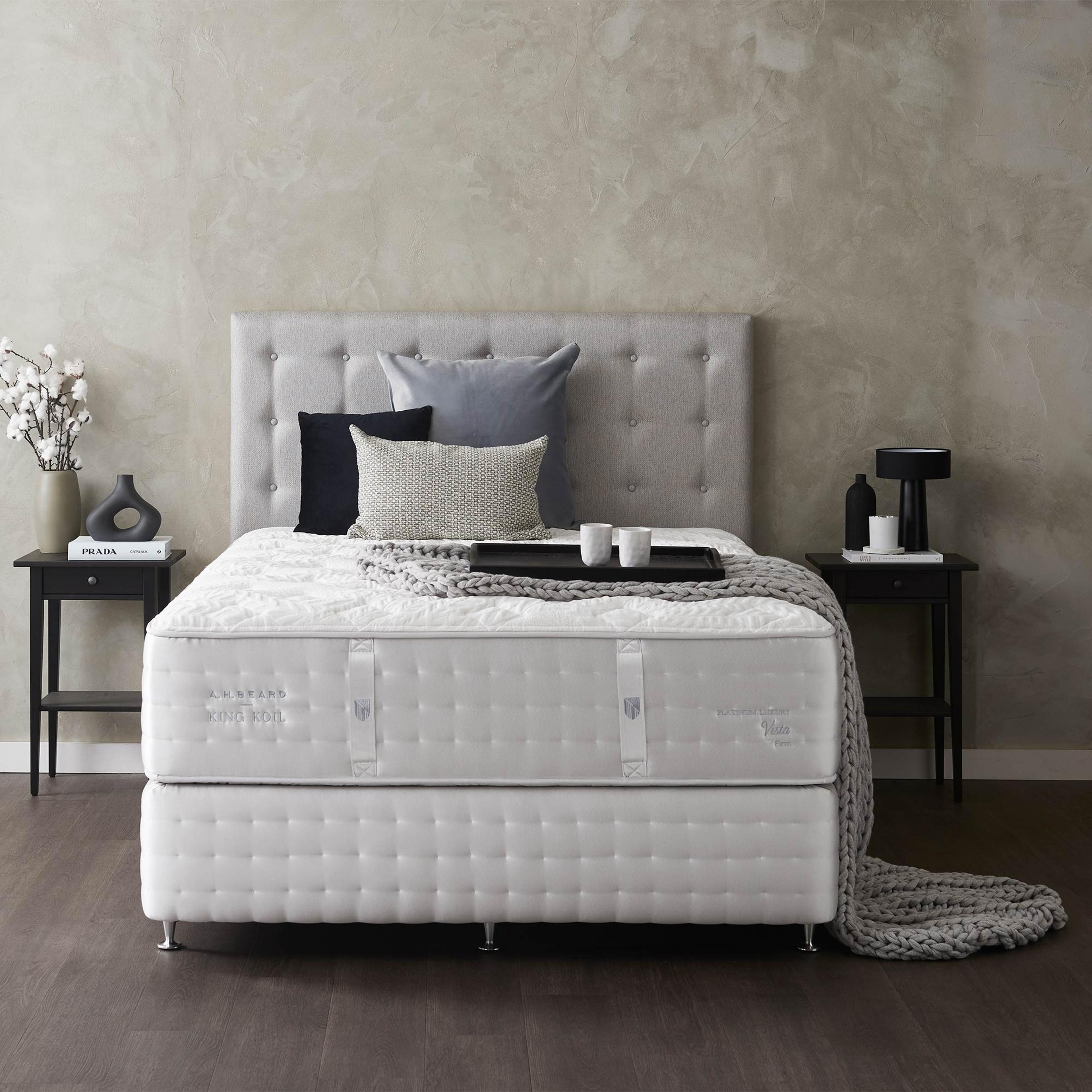 Lifestyle image of the  King Koil Platinum Luxury Vista Mattress, Firm from Forty Winks