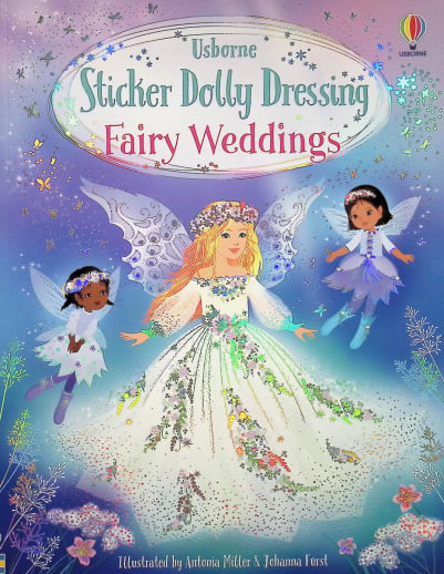 Kumon Sticker Dolly Dressing Fairy Weddings