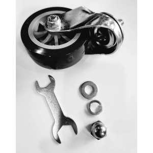 I-Team, 3" Caster Wheel Replacements for Trident Microfiber Cart