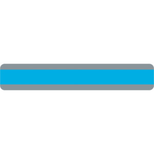 Double Wide Sentence Strip Reading Guide, 1-1/4" x 7-1/4", Blue