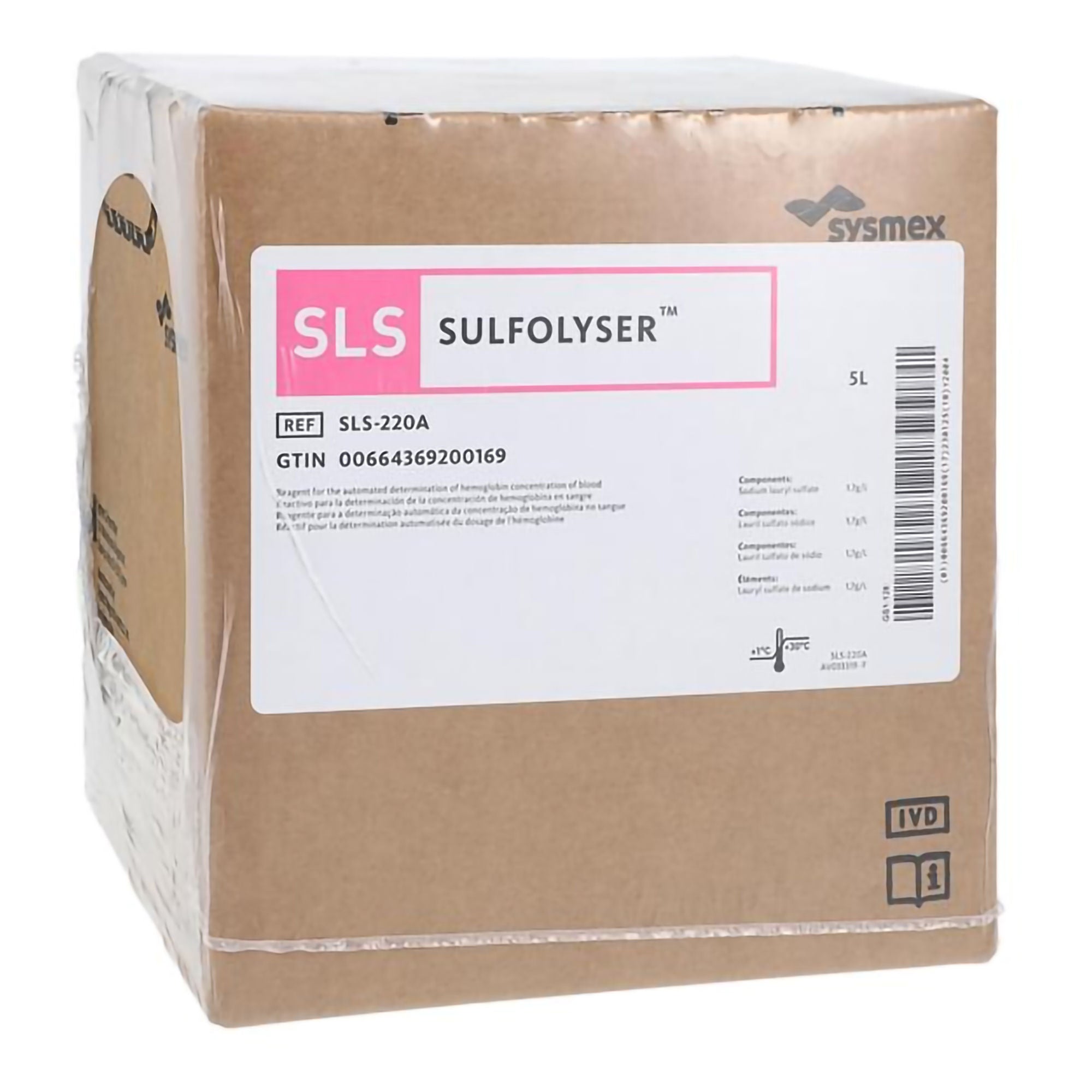Sulfolyser™ Hematology Reagent, Hb test