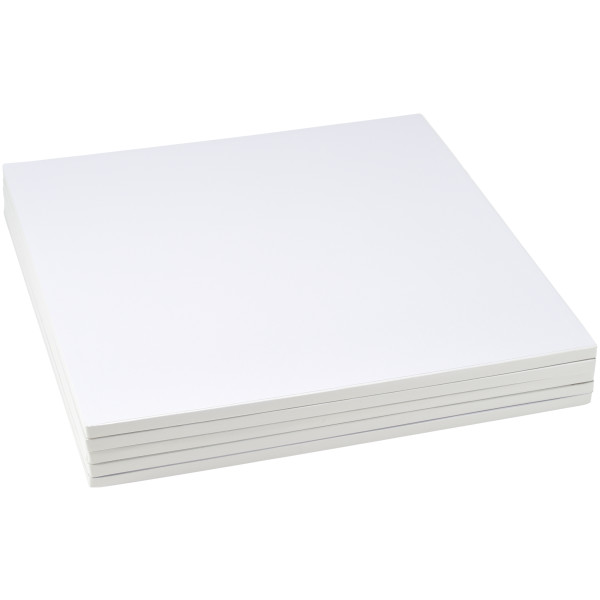 18" Square White Foil Cake Board