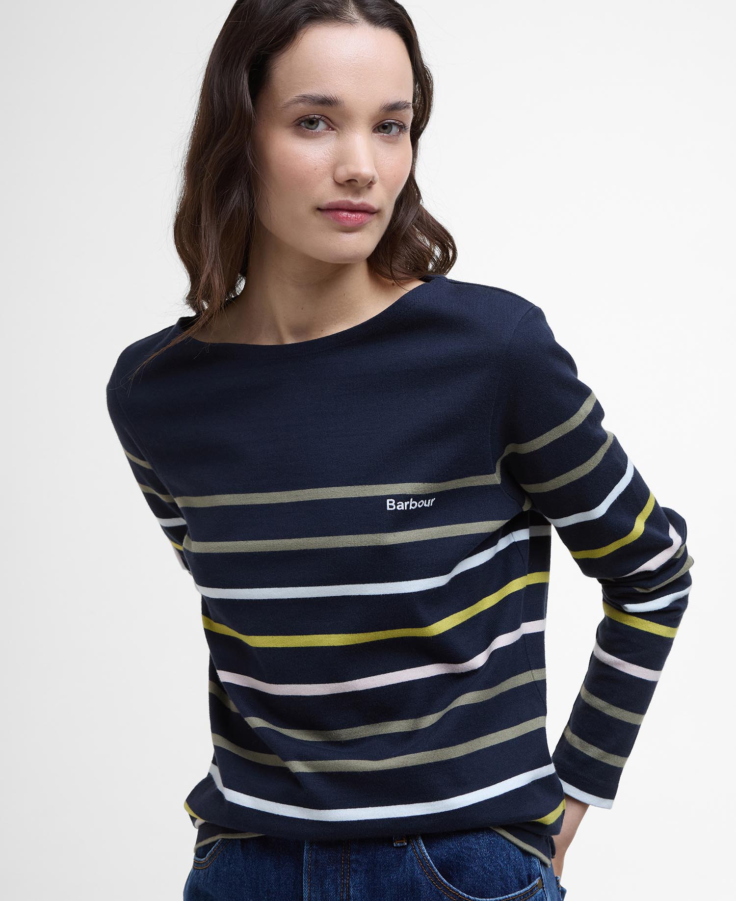 Hawkins Striped Long-Sleeved T-Shirt image number 3