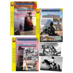 Remedia Publications Daily Literacy Activities: American History Complete Set of 3 Titles REM393