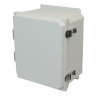 Ultraline® Enclosure Fiberglass 2061 cu. in. Grey 16 H x 14 W x 8 D in.