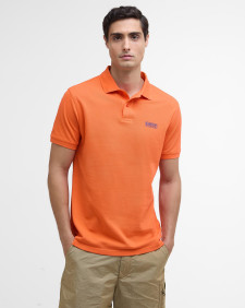 Essential Polo Shirt Flame Orange