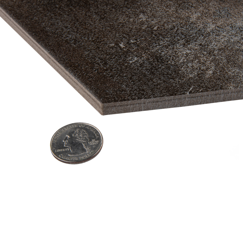 Industrial Hex Multi Mix 8-1/2 in. x 9-7/8 in. Porcelain Floor and Wall Tile