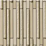 Ombre Border Beige 3/4×9 Mosaic