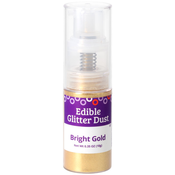 Bright Gold Dust 10g Edible Glitter