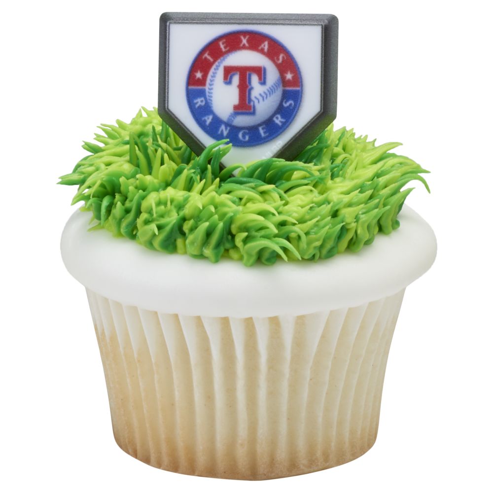 Image Cake MLB® Home Plate Team Logo Texas Rangers™